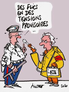 Quatre flics en détention