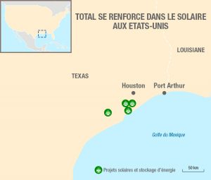 Carte Texas Energie Solaire