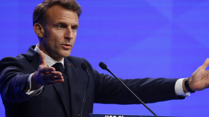 macron shanghai